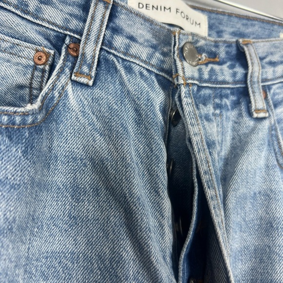 Aritzia Denim Forum The BF High Rise Loose Jeans 28LX27W - Picture 8 of 10